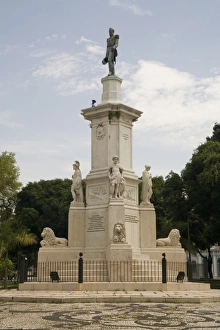 Belem Prints: Praca Dom Pedro II, Belem, Para, Brazil, South America