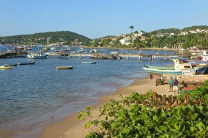 Buzios Prints: Praia da Armacao, Buzios, Rio de Janeiro State, Brazil, South America
