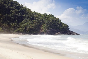 Varying Focus Prints: Praia do Felix beach, Ubatuba, Sao Paulo Province, Brazil, South America