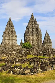 The Prambanan Temple complex, UNESCO World Heritage Site, Java, Indonesia, Southeast Asia, Asia
