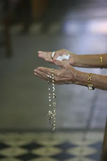 Penang Prints: Prayer beads, Penang, Malaysia, Southeast Asia, Asia