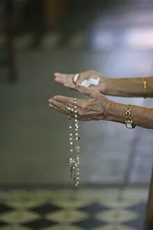 Images Dated 19th February 2006: Prayer beads, Penang, Malaysia, Southeast Asia, Asia