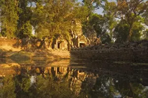 Preah Khan Prints: Preah Khan temple, Angkor, UNESCO World Heritage Site, Siem Reap, Cambodia