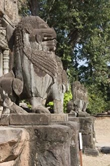 Preah Ko Temple, AD879, Roluos Group, near Angkor, UNESCO World Heritage Site