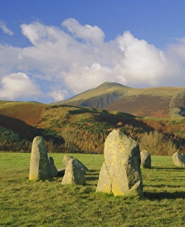 Castlerigg Prints: The prehistoric Castlerigg Stone Circle, Lake District, Cumbria, England, UK