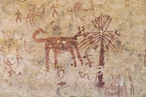Akakus Prints: Prehistoric rock paintings