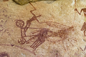 Prehistoric rock paintings