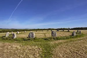 Circle Prints: Prehistoric stone circle, Merry Maidens, in a field near Mousehole, near Penzance