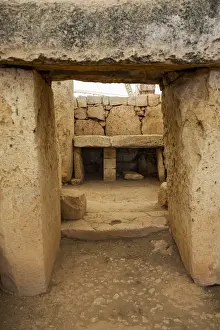 Prehistoric temple of Mnajdra, UNESCO World Heritage Site, Malta, Europe