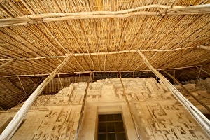 Images Dated 27th October 2009: Preservation and recreation of the Tomb of Ukit Kan Le K Tok, Ek Balam