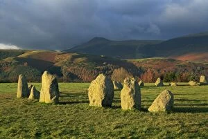 Standing Stone Collection: Preshitoric archaeological site, Castlerigg Stone Circle, standing stones