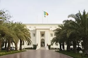 Images Dated 10th January 2009: Presidential Palace, Dakar, Senegal, West Africa, Africa