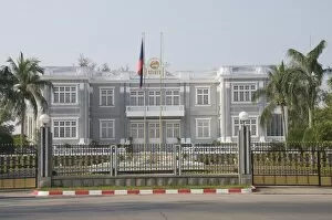 The Presidential Palace, Vientiane, Laos, Indochina, Southeast Asia, Asia