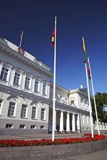 Images Dated 9th August 2009: Presidential Palace, Vilnius, Lithuania, Baltic States, Europe