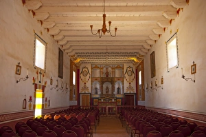 Images Dated 3rd May 2009: Presidio Chapel, El Presidio de Santa Barbara, Santa Barbara, California