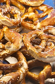 Large Group Prints: Pretzels at a local market, Zwiesel, Bavaria, Germany, Europe