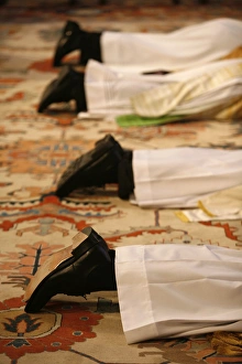 Images Dated 24th June 2007: Priest ordination mass in Saint-Jean Cathedral, Lyon, Rhone, France, Europe