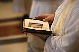 Priests missal, Rome, Lazio, Italy, Europe
