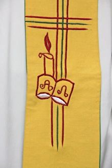 Images Dated 24th June 2006: Priests stole, Paris, France, Europe