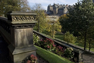Images Dated 20th October 2008: Princes Gardens, Edinburgh, Scotland, United Kingdom, Europe