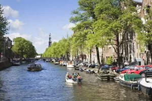 Images Dated 5th May 2010: Prinsengracht canal, Amsterdam, Netherlands, Europe