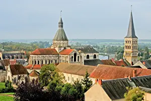 Burgundy Prints: Priory and Our Lady Church, La Charite-sur-Loire
