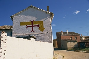 Old Castile Prints: Private pilgrim refuge, Terradillo de los Templarios, Camino, Palencia