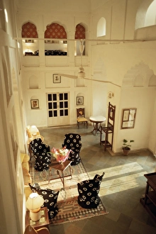 Rajput Prints: Private sitting area in one of the bedroom suites