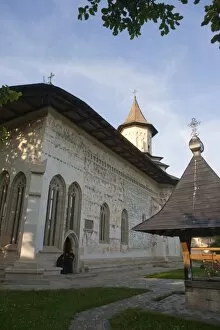 Images Dated 15th June 2009: Probota Monastery, UNESCO World Heritage Site, Bucovina, Romania, Europe