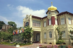Melaka Prints: Proclamation of Independence Hall, Malacca, Malaysia, Southeast Asia, Asia