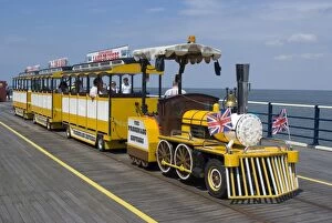 Images Dated 25th June 2009: The Promenade Express, the noddy train that runs along the pier, Southport