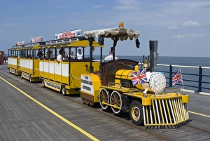Images Dated 25th June 2009: The Promenade Express, the noddy train that runs along the pier, Southport