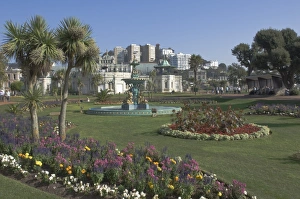 Torquay Prints: The Promenade Gardens, Torquay, Devon, England, United Kingdom, Europe