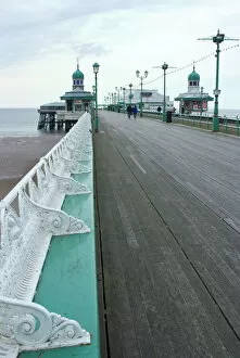 P Ier Collection: Promenade off North Pier, Blackpool, Lancashire, England, United Kingdom, Europe