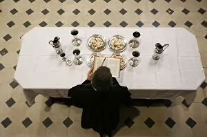 Images Dated 4th December 2007: Protestant Eucharist, Paris, Ile de France, France, Europe