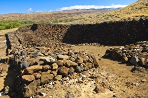 Images Dated 23rd March 2008: Pu ukohola Heiau National Historic Site, Big Island, Hawaii, United States of America
