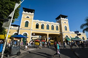 Public market in Florianopolis, Santa Catarina State, Brazil, South America