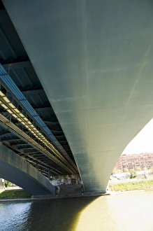 Puente de la Cartuja and the river Rio Guadalquivir