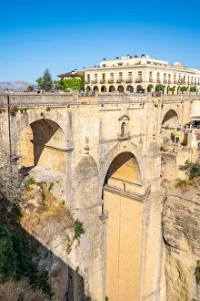 Ronda Prints: Puente Nuevo (New Bridge), the tallest of the three bridges in Ronda crossing