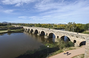 Extremadura Prints: Puente Romano (Roman Bridge) in Merida