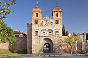 Castilla La Mancha Prints: Puerta del Cambron (Cambron Gate), Toledo, Castilla-La Mancha, Spain, Europe