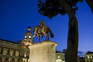 Puerta Del Sol Prints: Puerta del Sol at dusk
