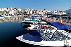 Marinas Prints: Puerto Banus, Marbella, Andalusia, Spain, Europe