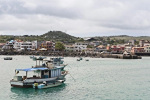 Images Dated 13th April 2010: Puerto Baquerizo Moreno, capital of the Galapagos, Isla San Cristobal