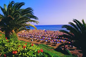 Chair Prints: Puerto del Carmen Beach