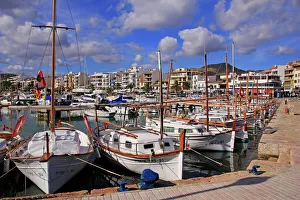 Port Prints: Puerto Pollenca, Majorca, Balearic Islands, Spain, Mediterranean, Europe