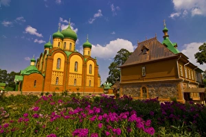 Images Dated 10th August 2006: Puhtitsa Convent, Kuremae, Estonia, Baltic States, Europe