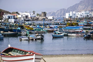 Pukusana (Pucusana) fishing village, Peru, South America