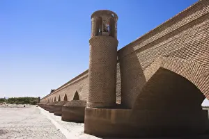 Pul-I-Malan, an ancient bridge of 15 arches now reconstructed, Herat, Herat Province