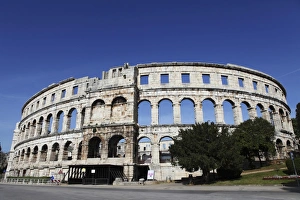 Amphitheatre Prints: Pula Arena, a Roman amphitheatre